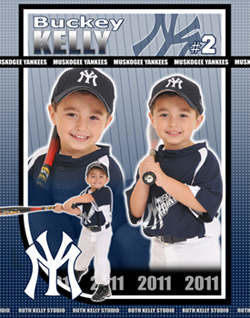 Custom Little League Collage